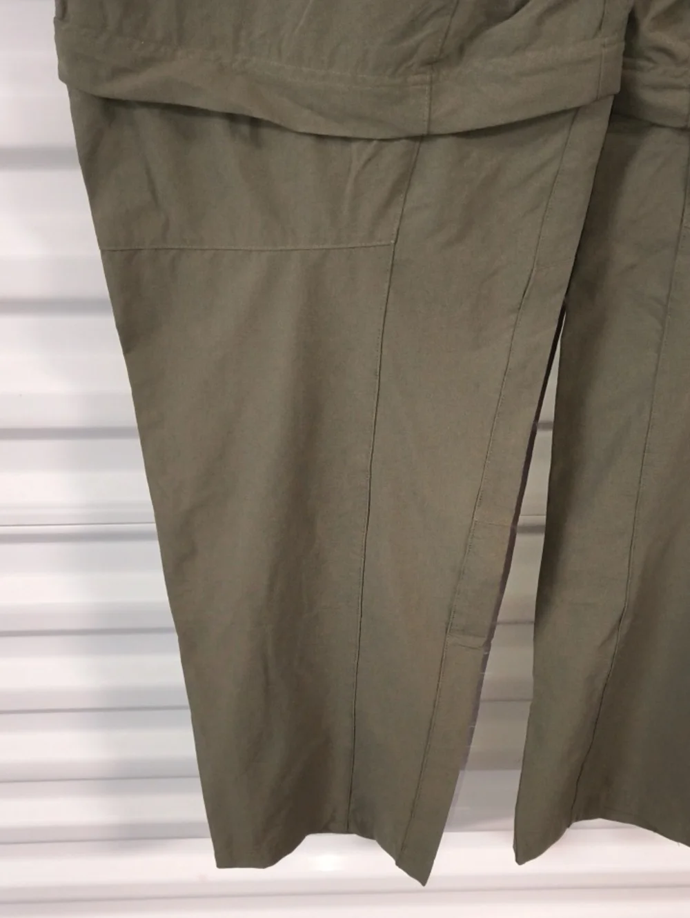The North Face Exploration convertible zip off tapered utility trousers khaki